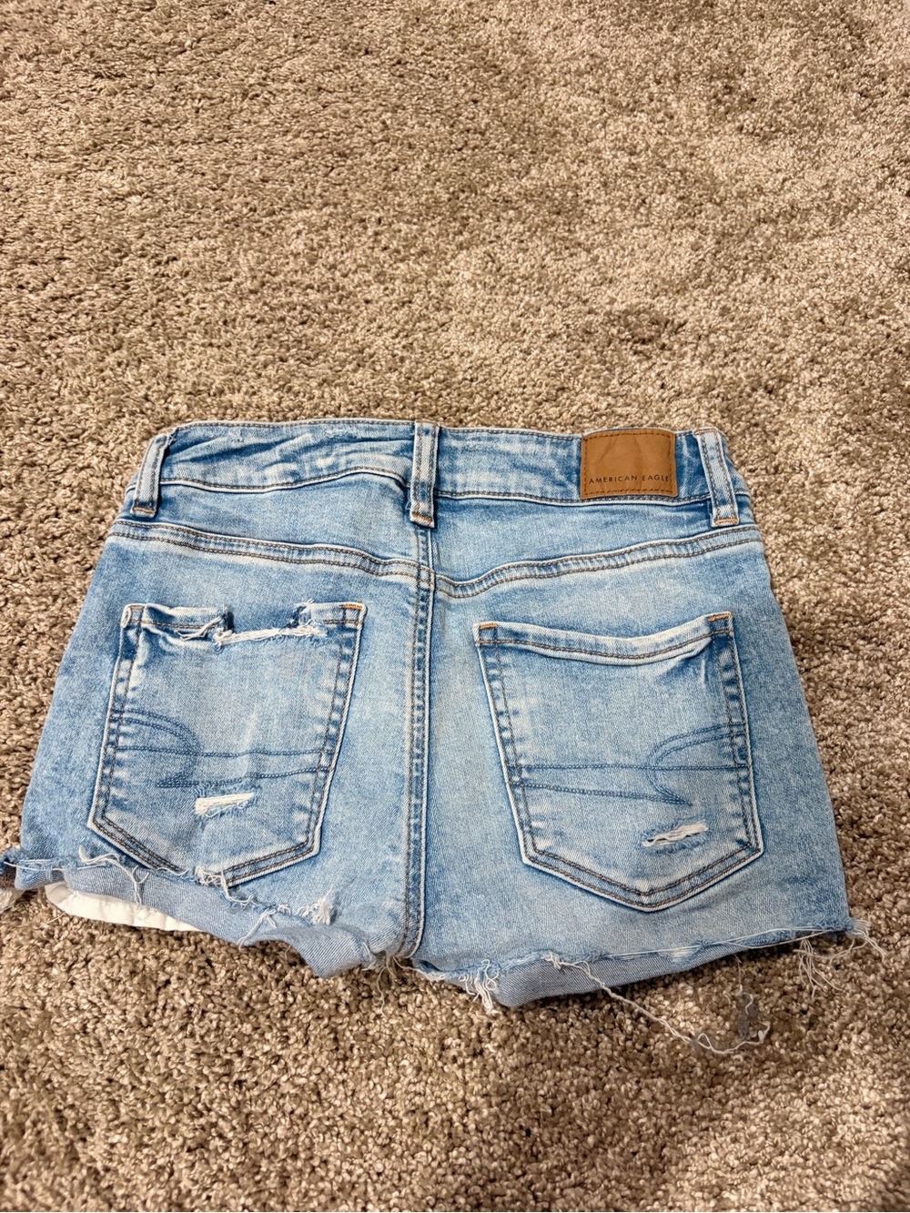 American Eagle Outfitters Light Blue Denim Shorts